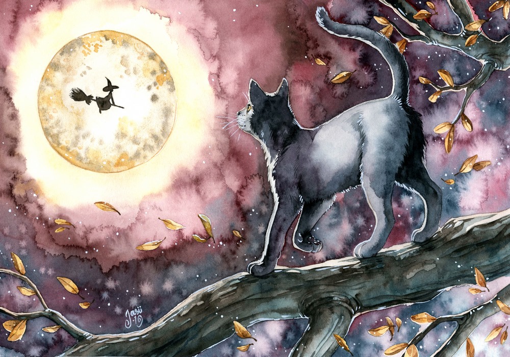 Print - Full Moon Night